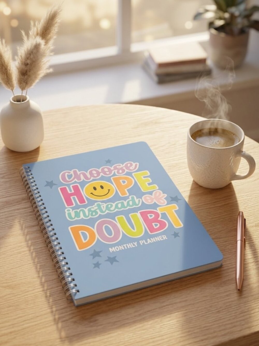 Choose Hope Instead of Doubt 2 Year Monthly Planner (